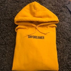 Yellow sweatshirt